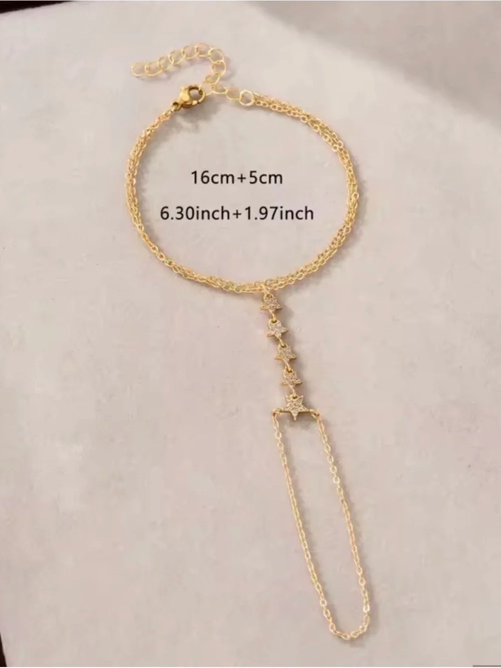 Anthropologie gold tone